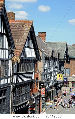 Tudor Shops, Chester.