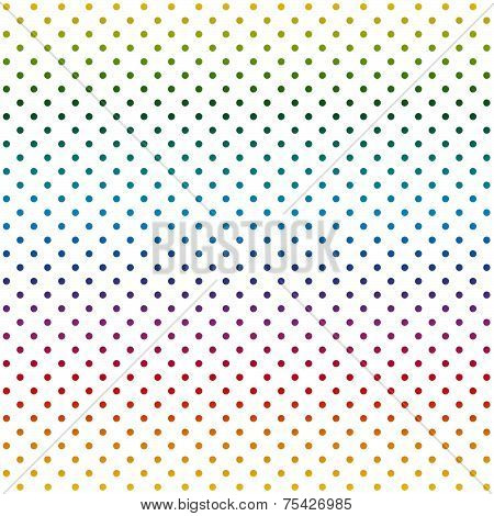 Endless Background Dots Colorful