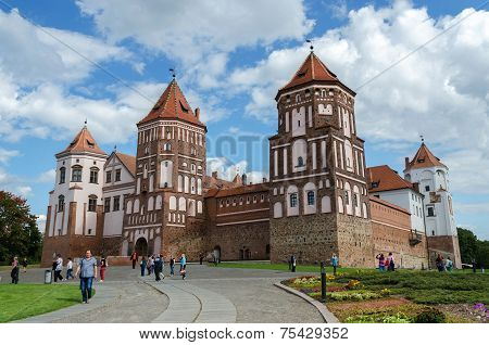 Belarus, Grodno Region, Mir Castle