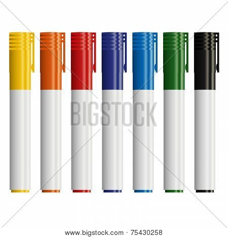 Highlighters Closed - Colorful