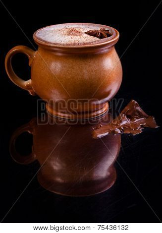 Alcoholic winter warming cocktail