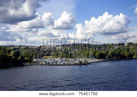 View of Kungsholmen island