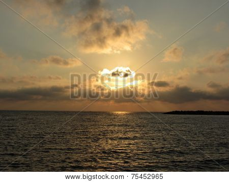 Tyrrhenian Sea, Sunset