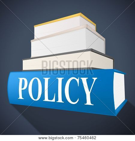 Policy Book Means Rule Conditions And Textbook