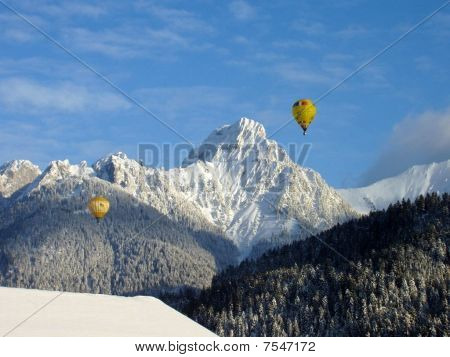 Chateau D'Oex balon Festival4