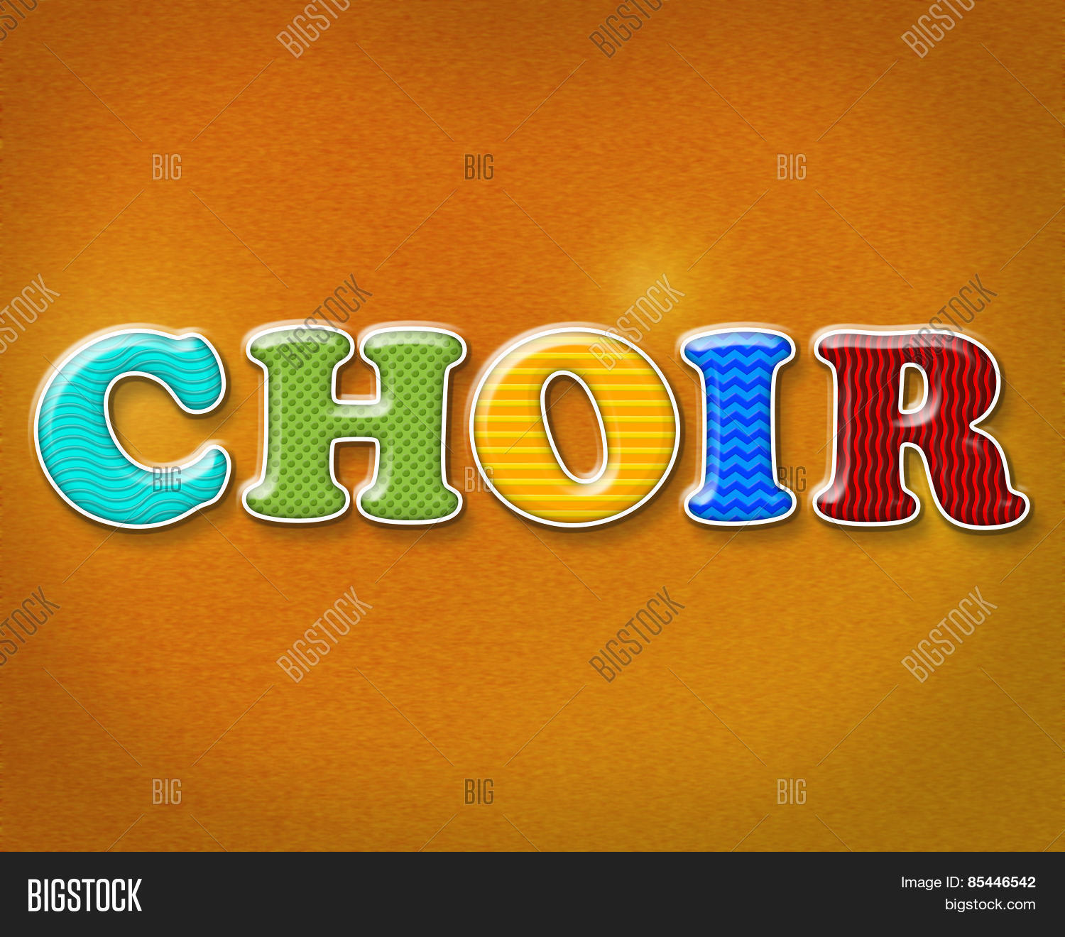 Colorful Choir Theme Image &amp; Photo (Free Trial) | Bigstock