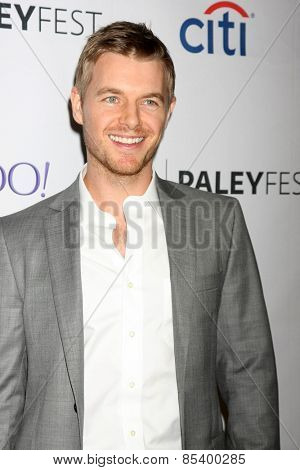 LOS ANGELES - MAR 14:  Rick Cosnett at the PaleyFEST LA 2015 - 