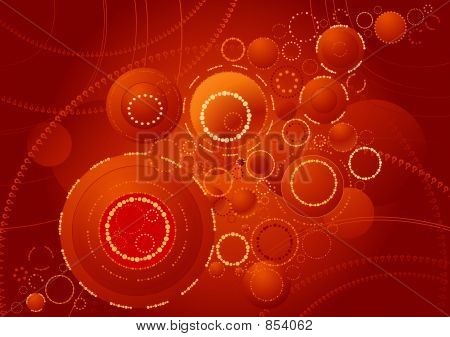 background of rings