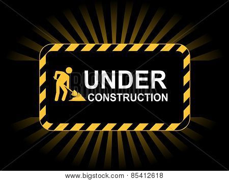Under Construcrion Background