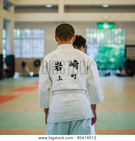 Judo Class at Shudokan Hall in Osaka