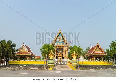 place of worship with sky background