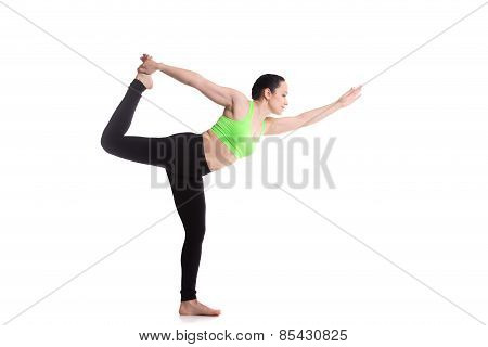 Lord Of The Dance Yoga Pose