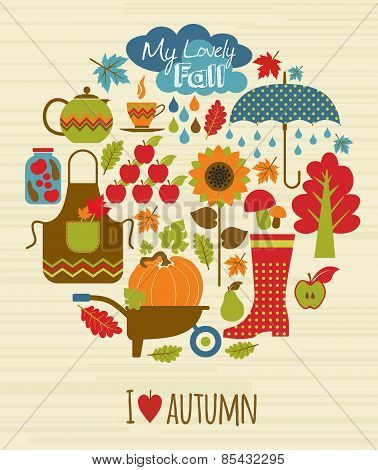 Autumn background.