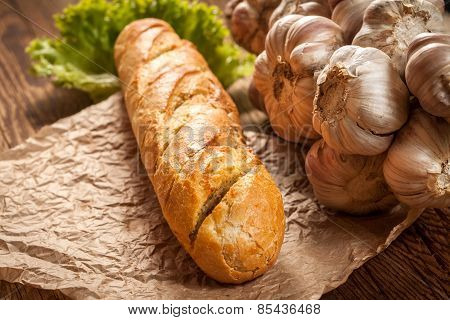 Garlic Baguette.