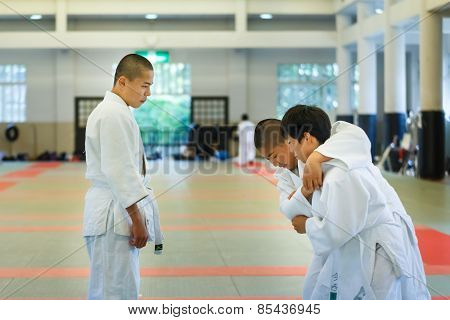 Judo Class at Shudokan Hall in Osaka