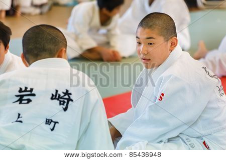 Judo Class at Shudokan Hall in Osaka
