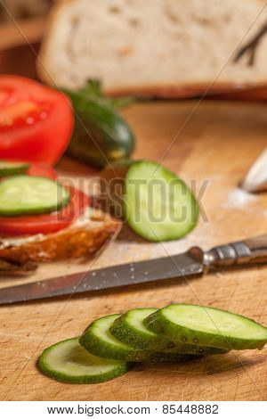 Homemade breakfast.