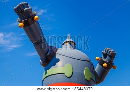 Gigantor Robot in Kobe Japan