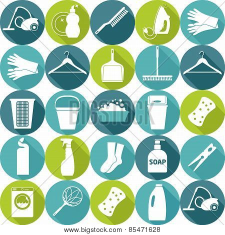 Cleaning Background Illustration.