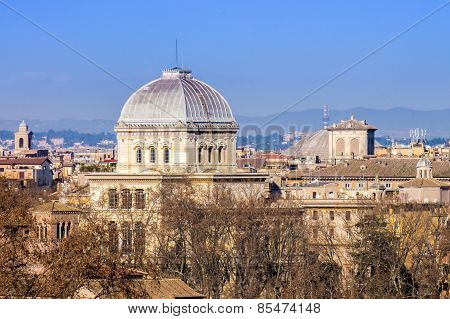 Great Synagogue Of Rome, Italy