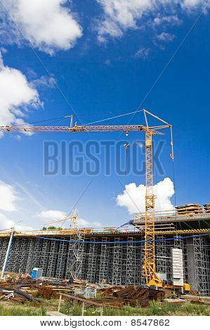 Construction Site Growth concept
