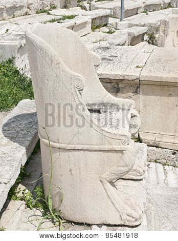 Chair of Speech at the Dionysus theater.