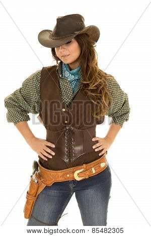Cowgirl Gun Holster Image & Photo (Free Trial) | Bigstock