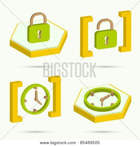 Isometric Icons