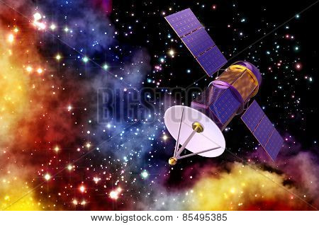 3D model of an artificial satellite of the Earth