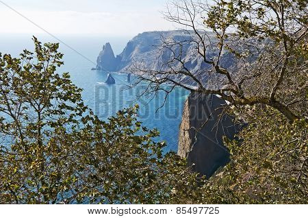 Cape Fiolent In Sevastopol