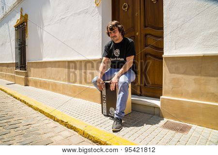 Flamenco Percussionist