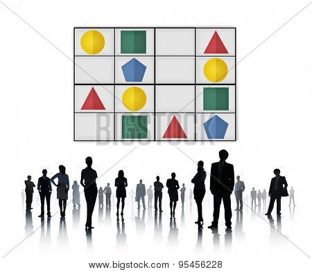 Sudoku Puzzle Problem Solving Leisure Games Concept
