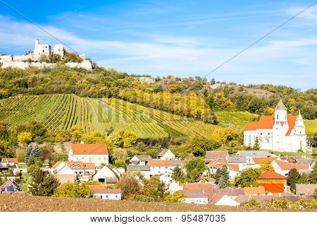 ruins of Falkenstein Castle, Lower Austria, Austria