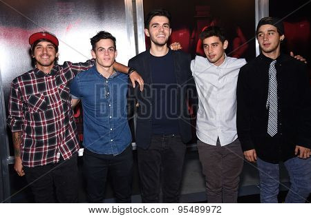 LOS ANGELES - JUL 07:  The Janoskians arrives to the 