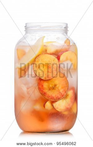 Peach Lemonade Jar