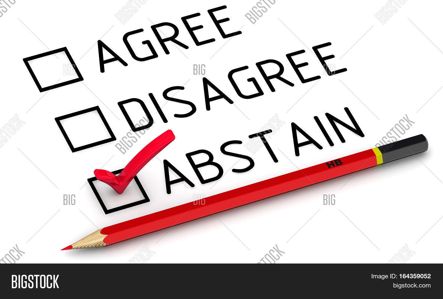 Abstain. Selecting Image & Photo (Free Trial) Bigstock