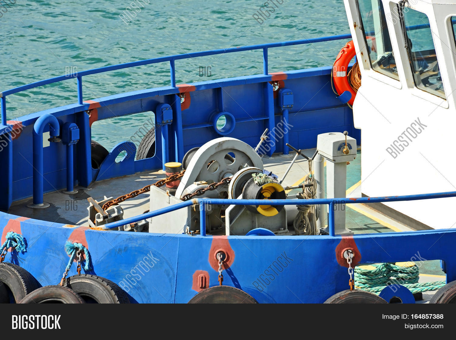 Anchor Windlass Chain Image & Photo (Free Trial) Bigstock