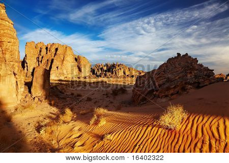 Szahara, Tassili N'Ajjer, Algéria