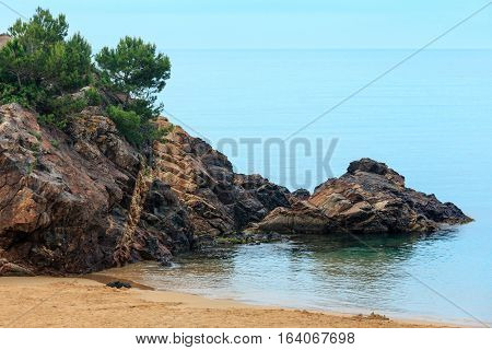 Summer La Fosca Beach, Palamos, Spain.