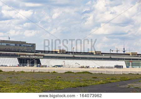 Berlin Tempelhof Airport, Former Airport Of Berlin, Germany