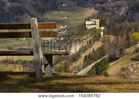 Weissenstein Castle In Ski Resort Matrei In Osttirol, Austria