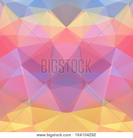 Abstract Polygonal Vector Background. Colorful Geometric Vector Illustration. Creative Design Templa
