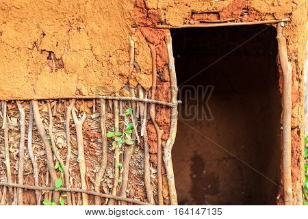Door To Traditional, African House