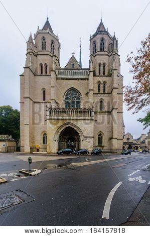 The Cathedral In Dijon