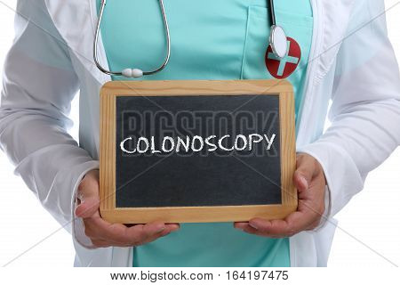 Colonoscopy Cancer Prevention Screening Check-up Disease Ill Illness Young Doctor