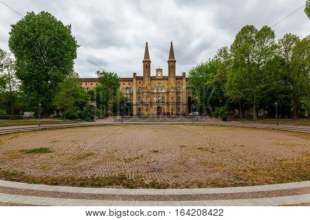 Historical Bethanien In Berlin-kreuzberg, Germany