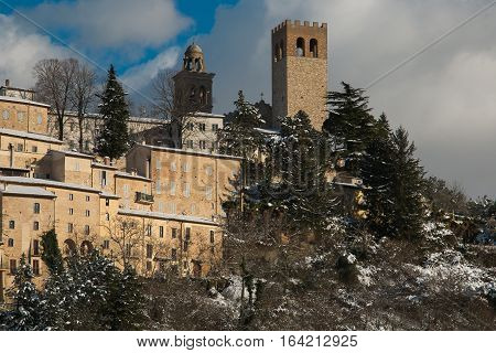 Nocera Umbra is a medieval italian village in the umbria region