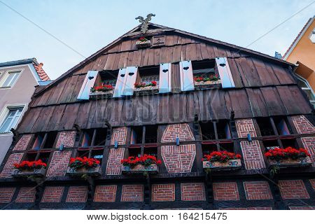 Historical House In Muenster, Germany