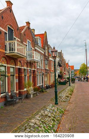 Historical Buildings In Hoorn, Netherlands