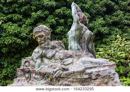 Sculpture In The Giardino Bardini In Florence